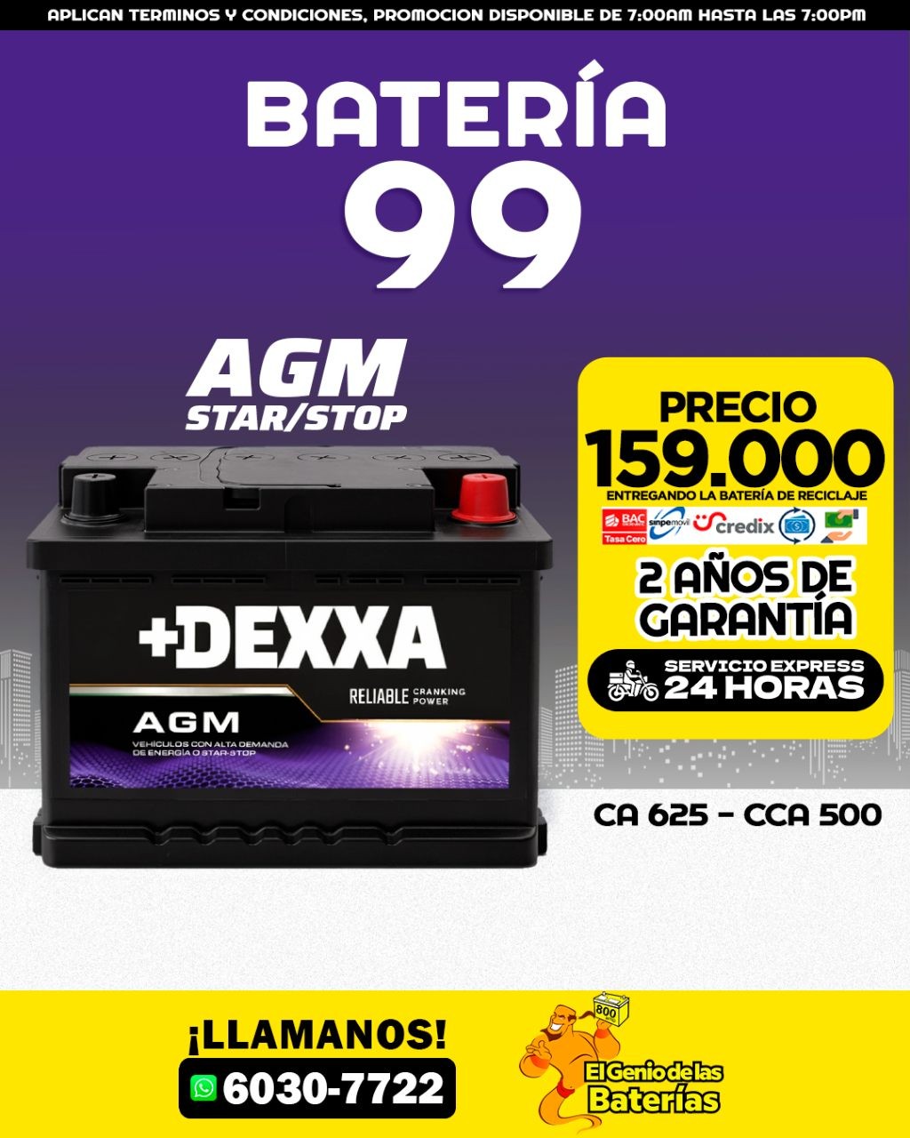 +DEXXA AGM N50 GRUPO 99