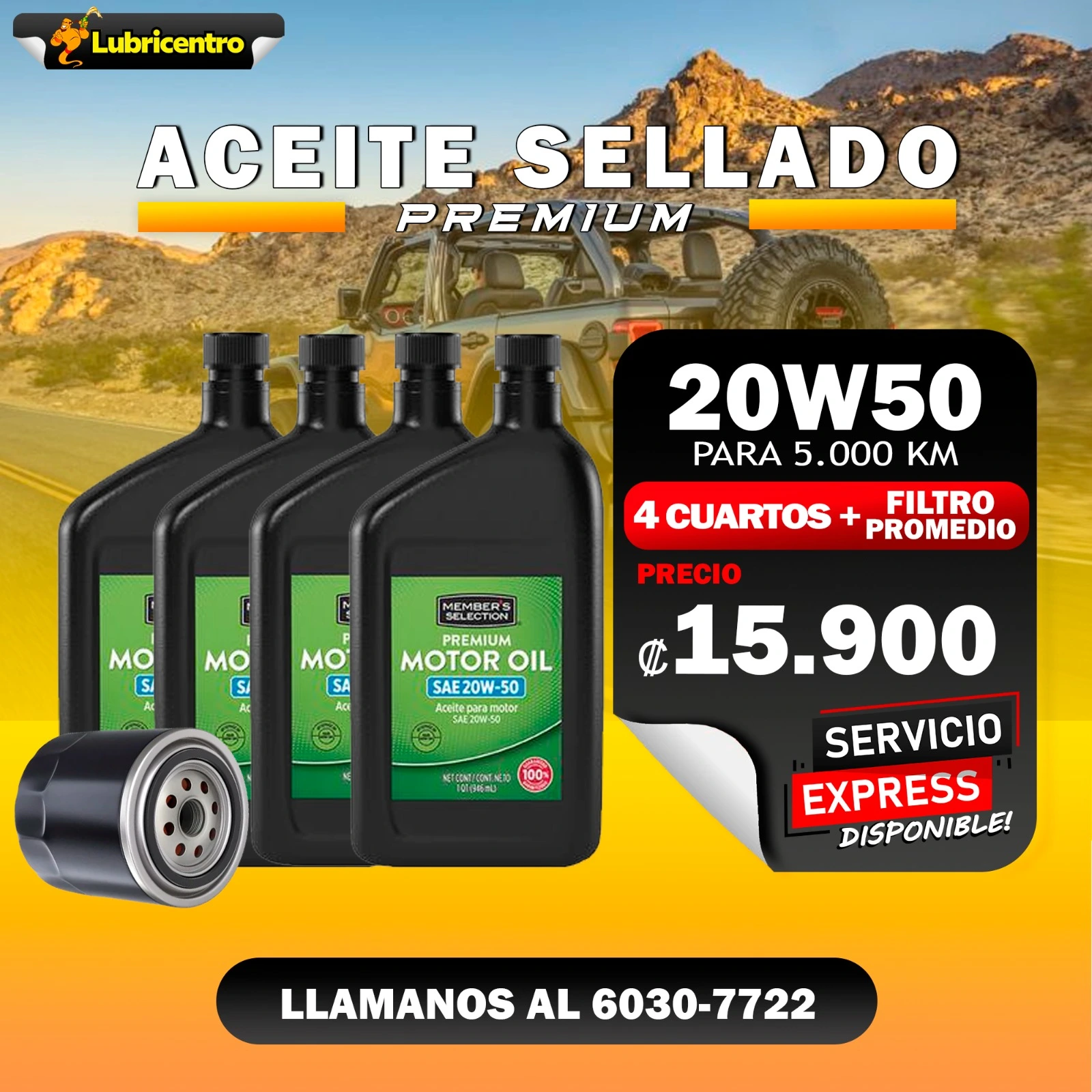 Aceite Members Selection Grupo 20W50